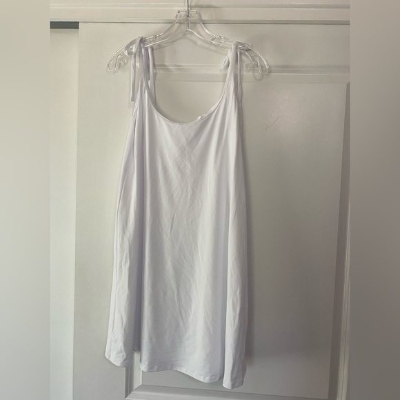 Susana Monaco White Tie Shoulder A-Line Mini Dress - Picture 3 of 3